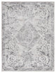 Unique Loom Diana Finsbury Rug, Gray, 4'x6'