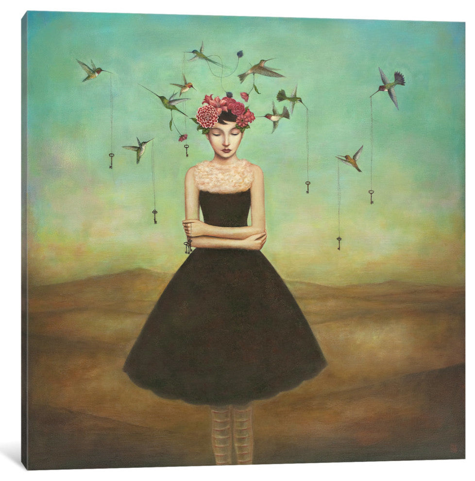 "Fair Trade Frame of Mind Gallery" by Duy Huynh, 26x26x1.5"