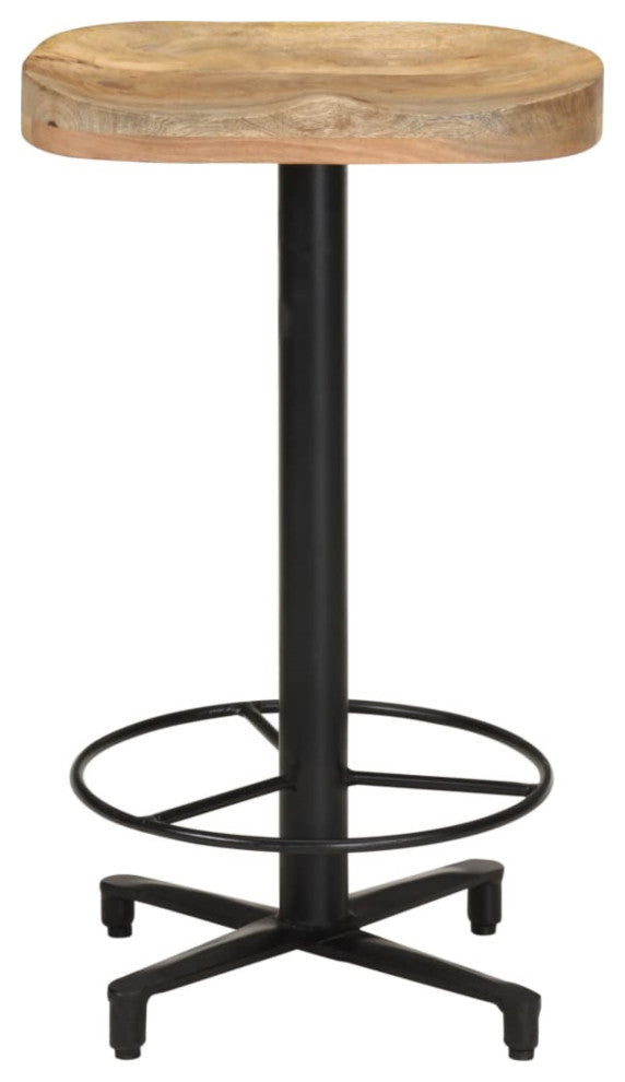 Vidaxl Bar Stools 2-Piece 26" Solid Mango Wood