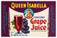 "Queen Isabella Concord Grape Juice" Digital Paper Print by Retrolabel, 42"x29"