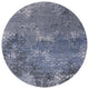 Ahgly Company Indoor Round Mid-Century Modern Area Rugs, 6' Round