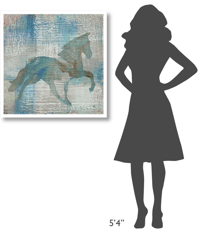 "Cheval II" Digital Paper Print by Studio Mousseau, 32"x32"