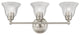 Moreland 3 Light Brushed Nickel Vanity Sconce