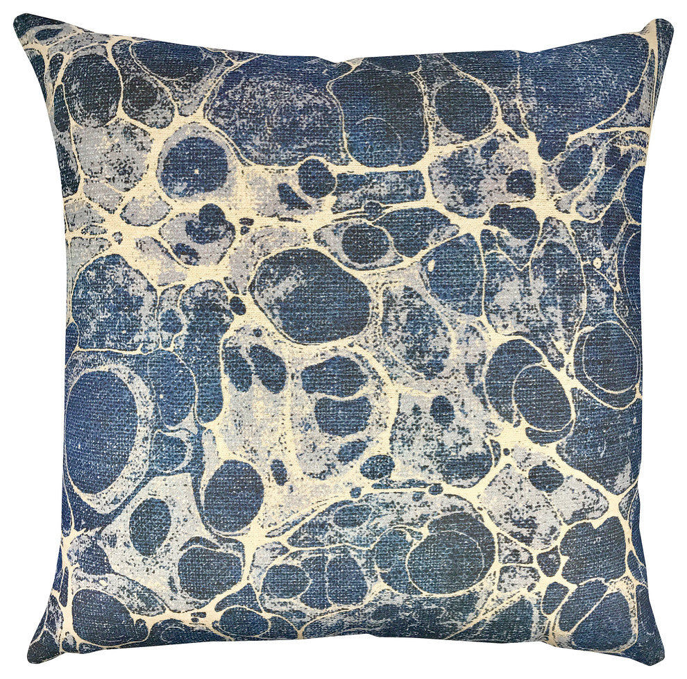 Marbled Shibori Pillow