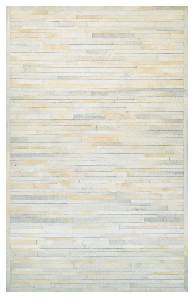 Couristan Chalet Plank Area Rug, Ivory, 3'6"x5'6"