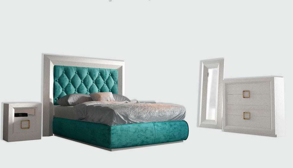MA-72 Bed, Queen With Nightstand