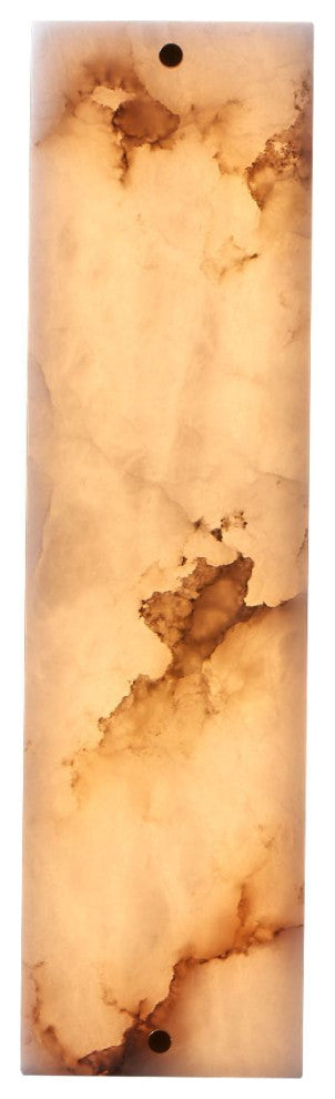 Vertical LED Wall Sconce, Brass