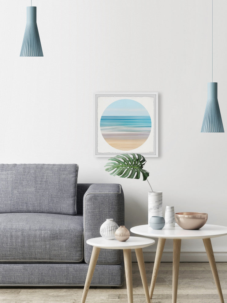 "Find the Endless Sea" Framed Painting Print, 12x12