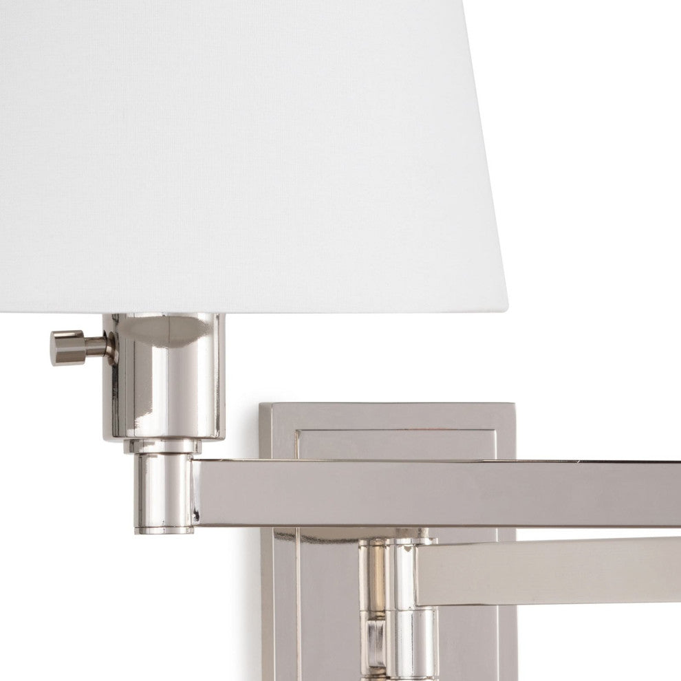 Virtue Sconce, Polished Nickel