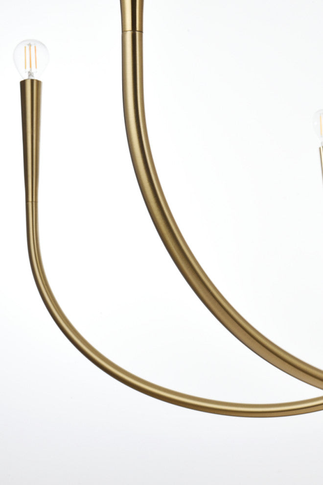 Home Living 50" Chandelier, Gold