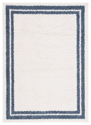 Safavieh Himalaya Collection CLC100A Rug, Ivory/Blue, 5'3" X 7'6"