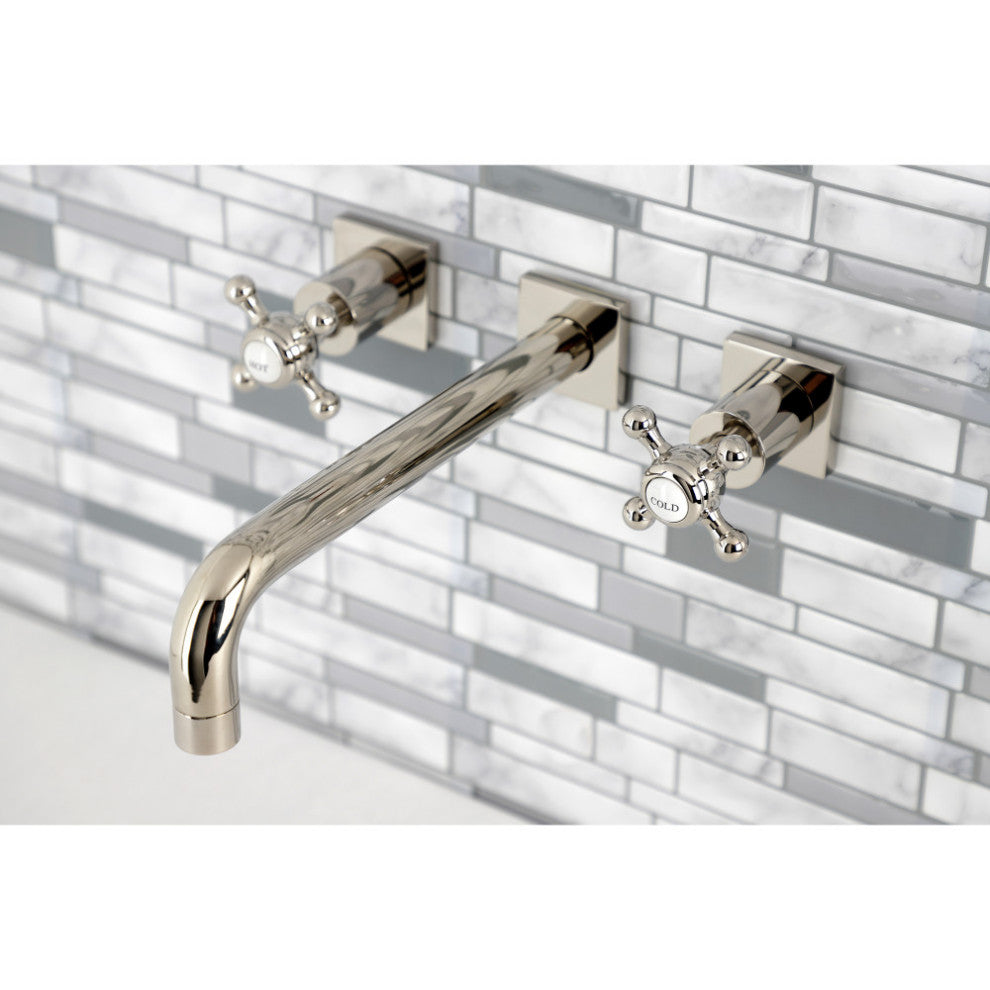 KS6026BX Wall Mount Tub Faucet, Polished Nickel