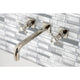KS6026BX Wall Mount Tub Faucet, Polished Nickel
