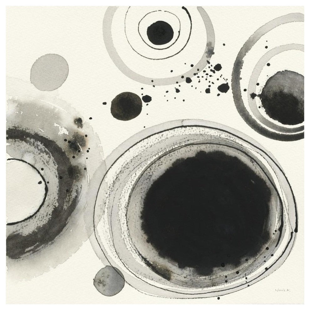 "Planetary IV" Digital Paper Print by Shirley Novak, 38"x38"