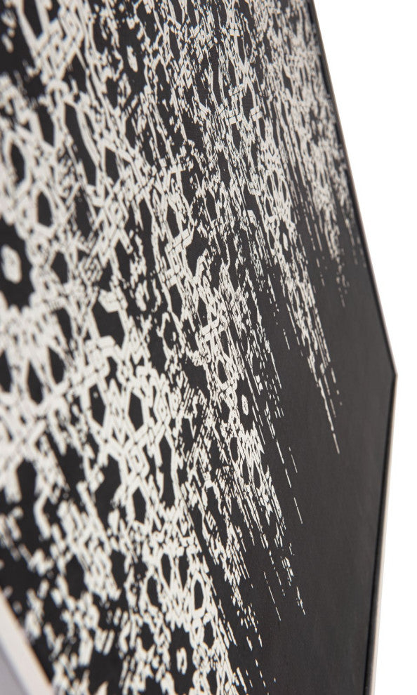 Wall Art, Canvas, Silver, Black, Living Lounge Cafe Hotel Lobby Hospitality