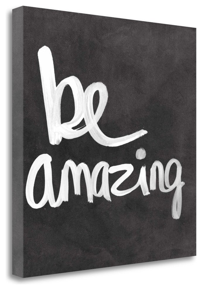 "Be Amazing" By Linda Woods, Giclee Print on Gallery Wrap Canvas, Ready to Hang