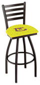 Holland L014 Jimi Hendrix AYE Yellow 25" Counter Stool - Black