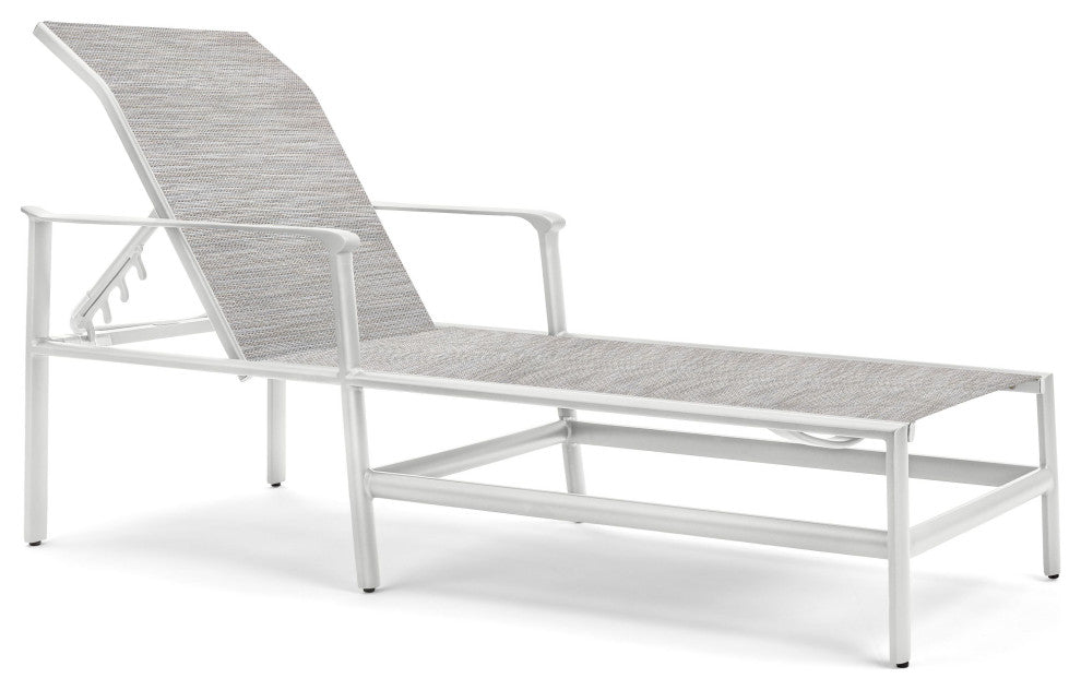 Aspen Sling Adjustable Chaise, Coastal Mist