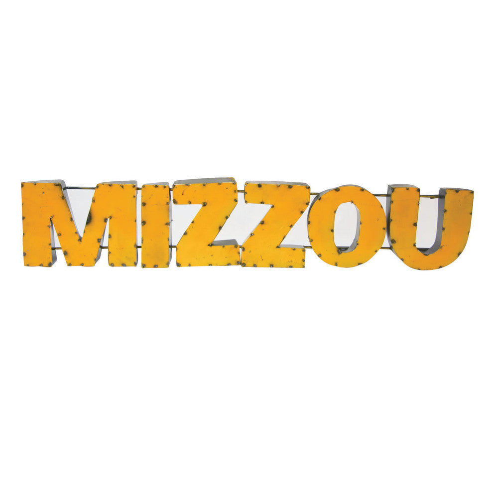 Missouri Tigers Mizzou Recycled Metal Wall Decor