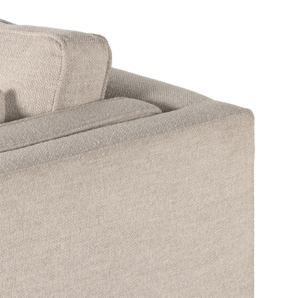 Lawrence 2pc Raf Sectional-Nova Taupe