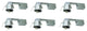 Elitco Lighting Icat3R-Gu10Led-6Pk Primo Recessed: Housing