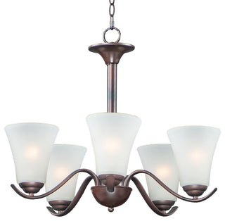 Maxim 12075FT Vital 5 Light 23"W Chandelier - Oil Rubbed Bronze