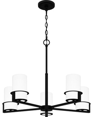 Quoizel SEY5026 Seymour 5 Light 27"W Chandelier - Brushed Nickel