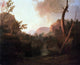 George Caleb Bingham Deer in Landscape Wall Decal