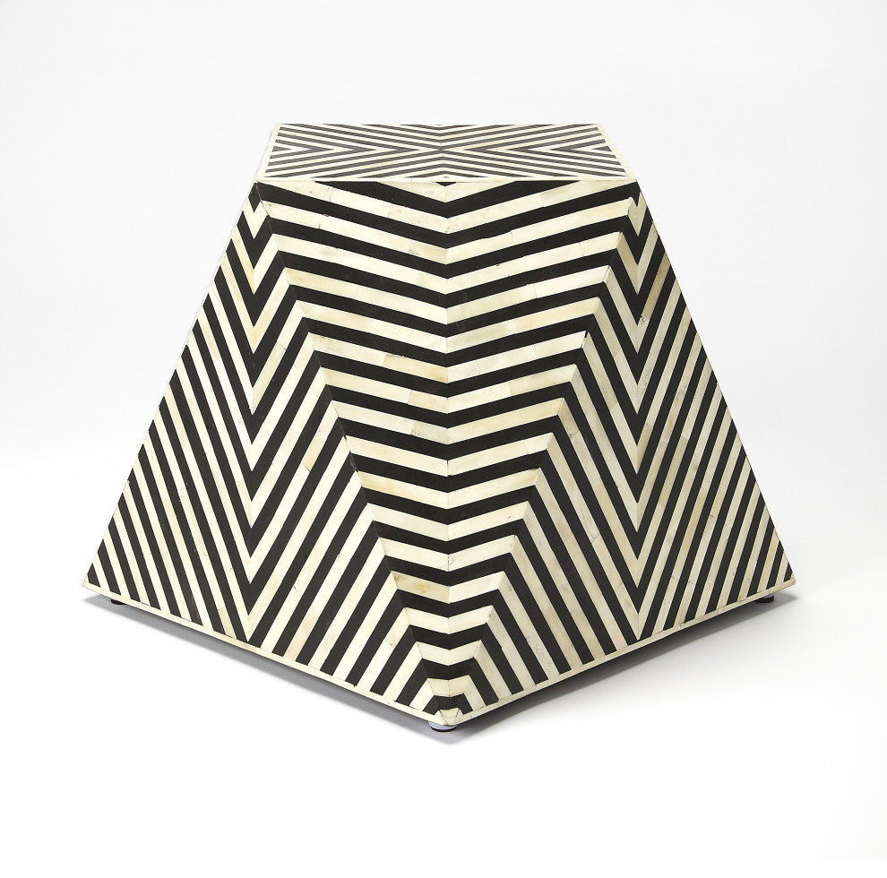 Butler Zanzibar Bone Inlay Accent Table