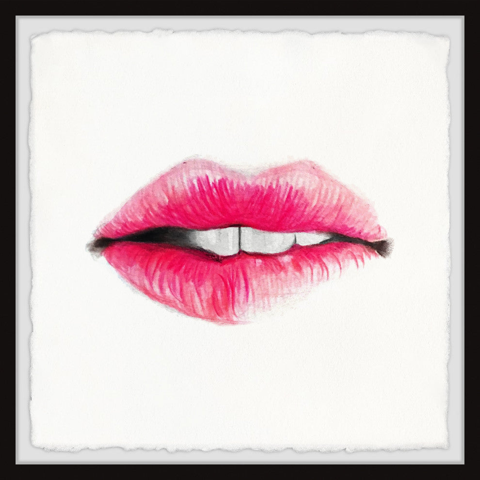 "Pleasure" Framed Painting Print, 32x32