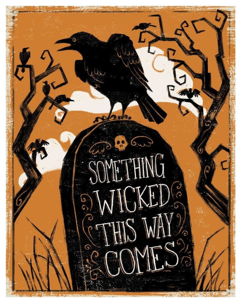 "Wicked III" Digital Paper Print by Janelle Penner, 30"x37"