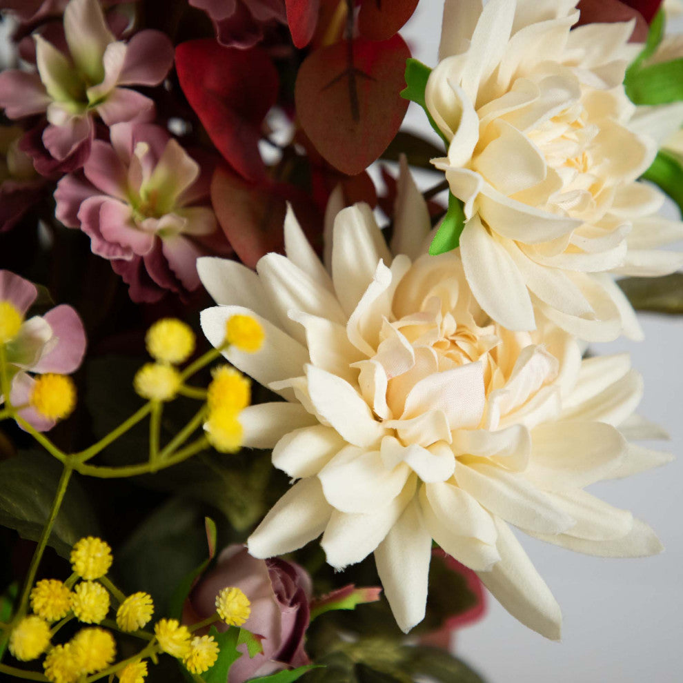 25in. Mixed Flower Arrangement, Ceramic Vase