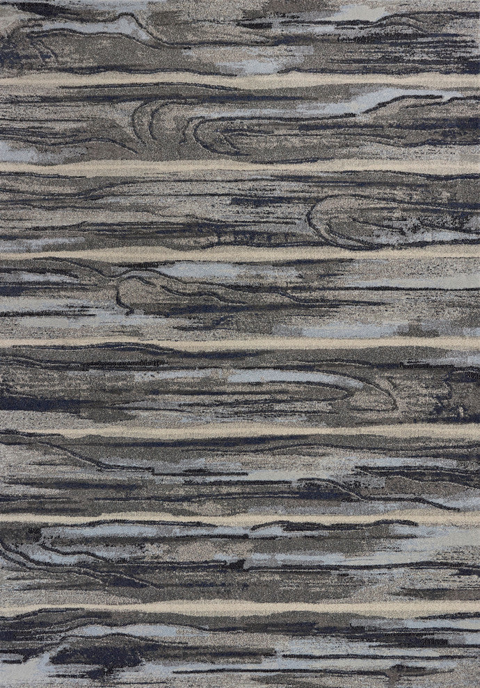 Illusions 6210 Gray Landscape Rug, 9''10"x13''2"