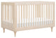 Lolly 3-in-1 Convertible Crib With Toddler Bed Conversion Kit, Washed Natural