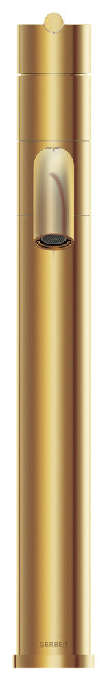 Parma Single Handle Vessel Filler w/ Metal Grid Strainer Chrome, Brushed Bronze