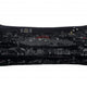 35" Black Los Gatos Nighttime Skyline Lumbar Decorative Pillow