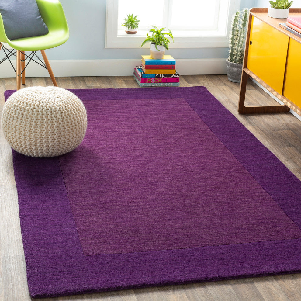 Surya Mystique M-349 Modern Area Rug, 6' Square