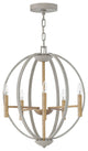 Hinkley Euclid Small Orb, Cement Gray