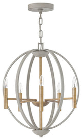 Hinkley Euclid Small Orb, Cement Gray