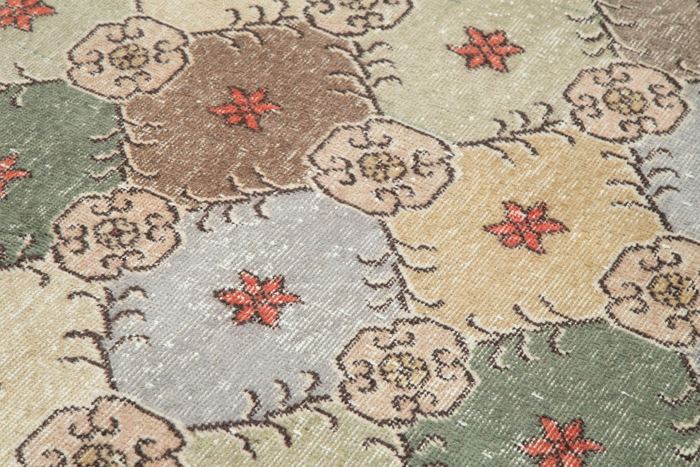 Rug N Carpet - Handwoven Oriental 4' 3'' x 7' 10'' Decorative Area Rug