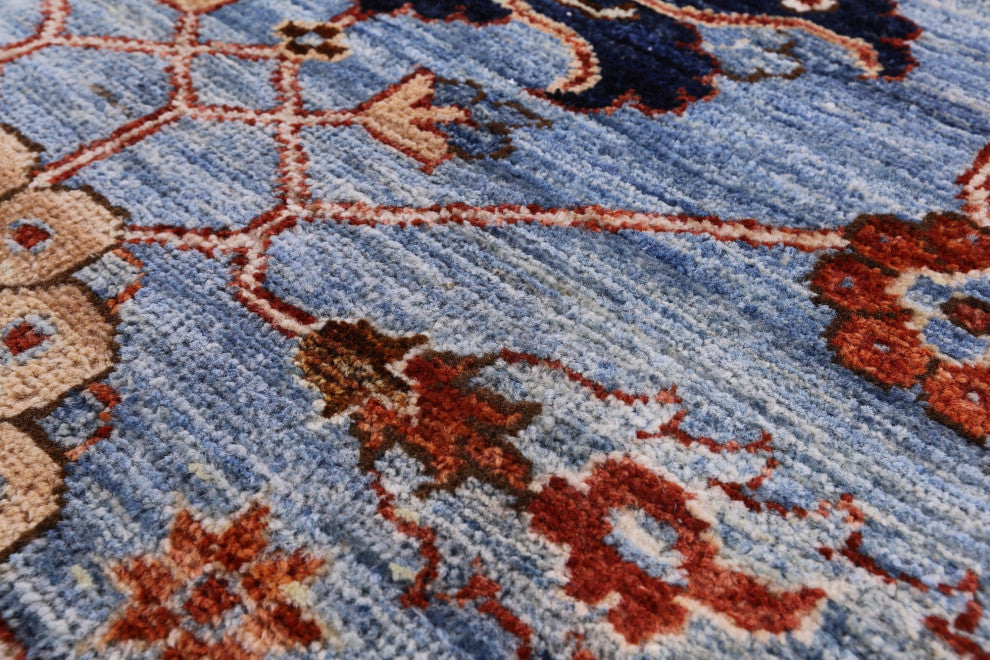 Persian Fine Serapi Hand-Knotted Wool Rug 4' 10" X 6' 4" - Q12905