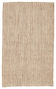 Jaipur Living Mayen Natural Solid White/ Tan Area Rug 12'X15'