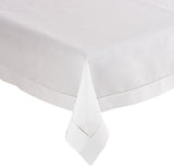 Classic Solid Color Hemstitch Border Tablecloth, 40x40