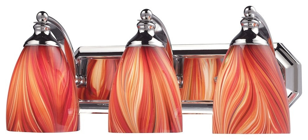 Elk Lighting 570-3C-M Bath and Spa 3-Light Vanity Light