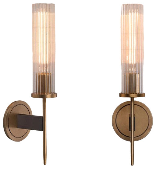 Palma | Bedside Wall Lamp made of Brass, Bronze / Metal