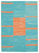 Rug N Carpet - Handmade Turkish 6' 9'' x 9' 4'' Flatweave Wool Kilim Rug
