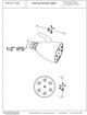 6-Jet Adjustable Shower Head In Polished Chrome, Satin Nickel