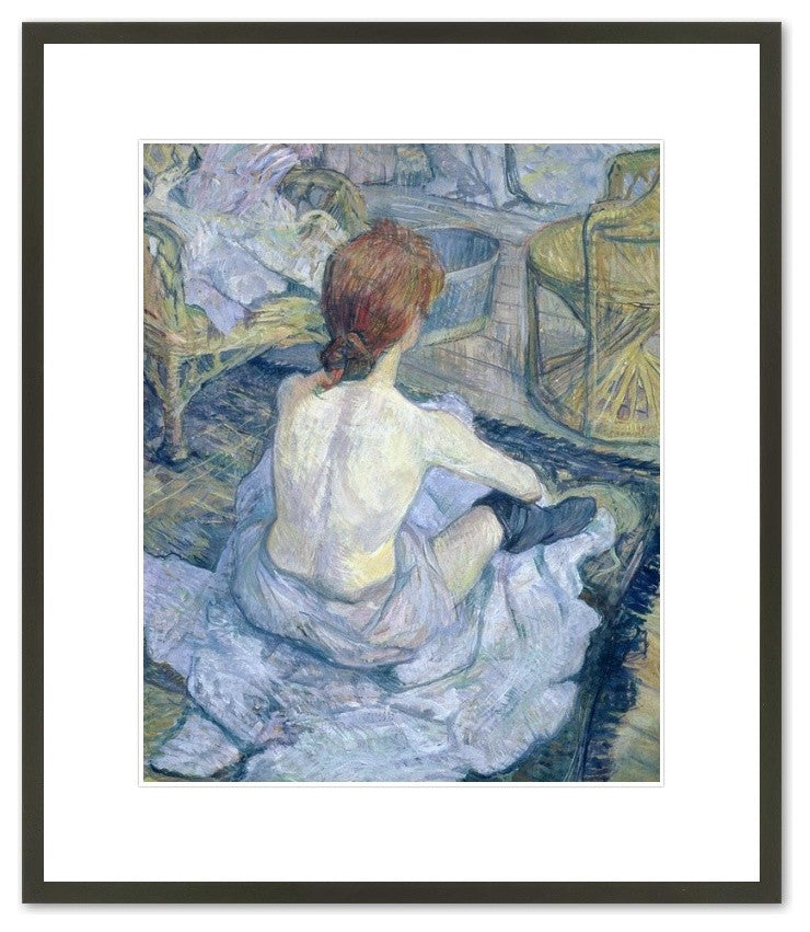 Woman at her Toilet, 1896 (oil on cardboard)