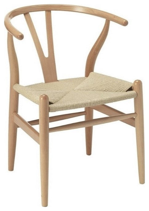 Woodcord Chair Dining modern design , Natural