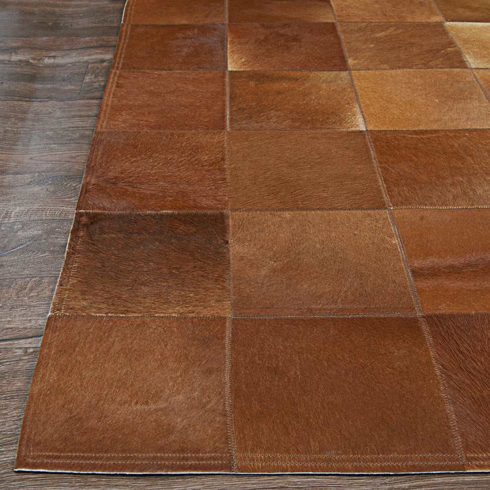 Couristan Chalet Tile Area Rug, Brown, 9'4"x13'4"